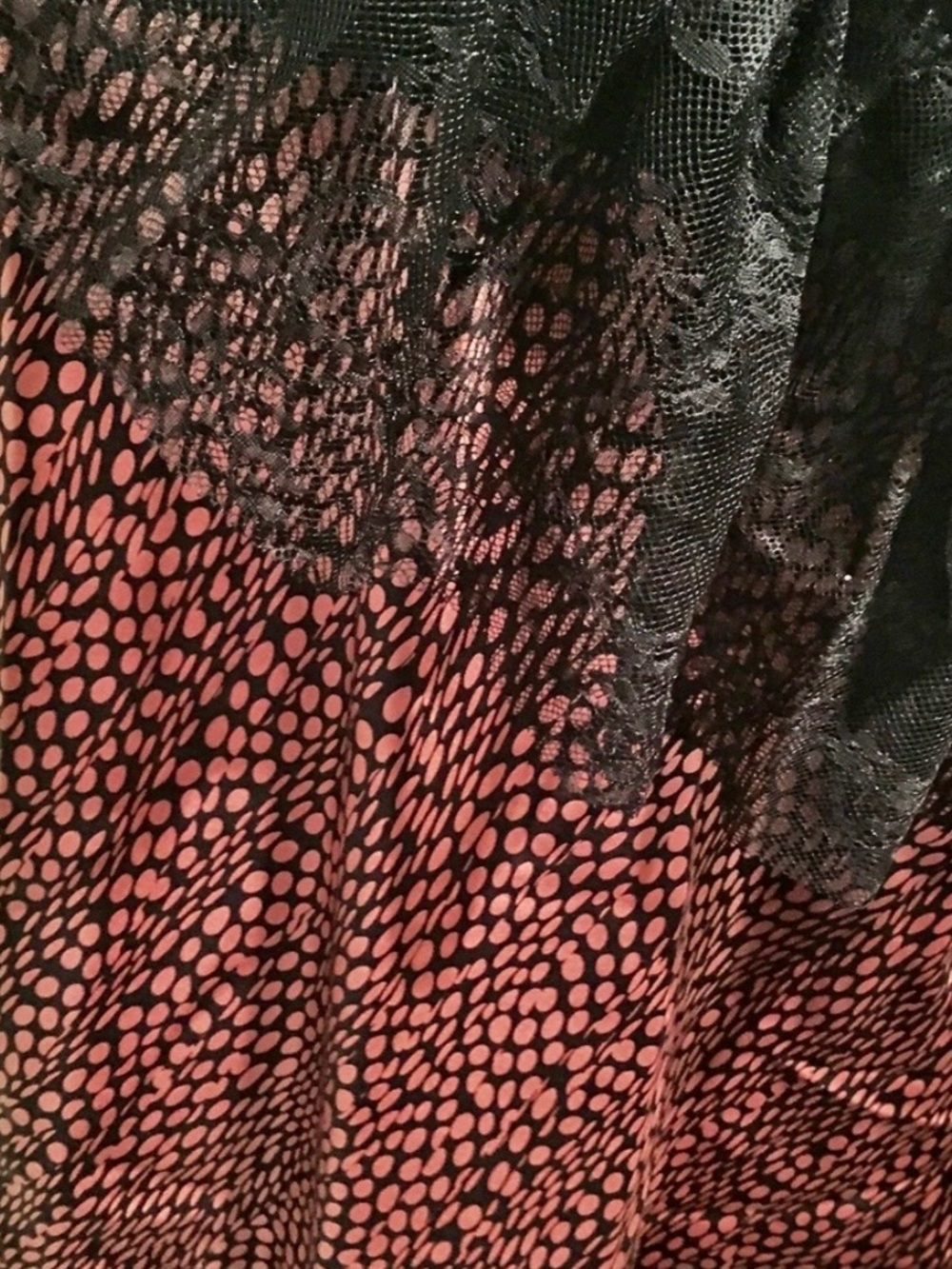 La Perla Tiered Lace Slip Dress Black Pink Silk Lingerie-Inspired Runway Gown 8 - Picture 11 of 16